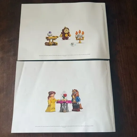 Lego Disney Beauty and the Beast Castle Set Instructions - Picture 2 of 2